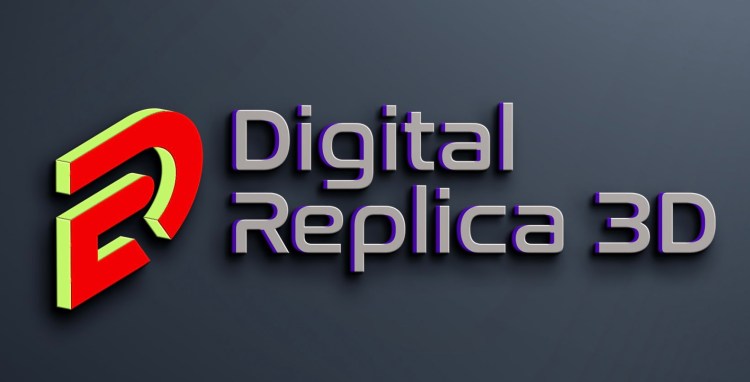 Digital Replica 3D Logo